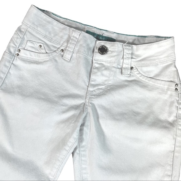 YMI size 3 wannabettabutt? all white skinny jeans, vintage, great condition - Picture 7 of 16